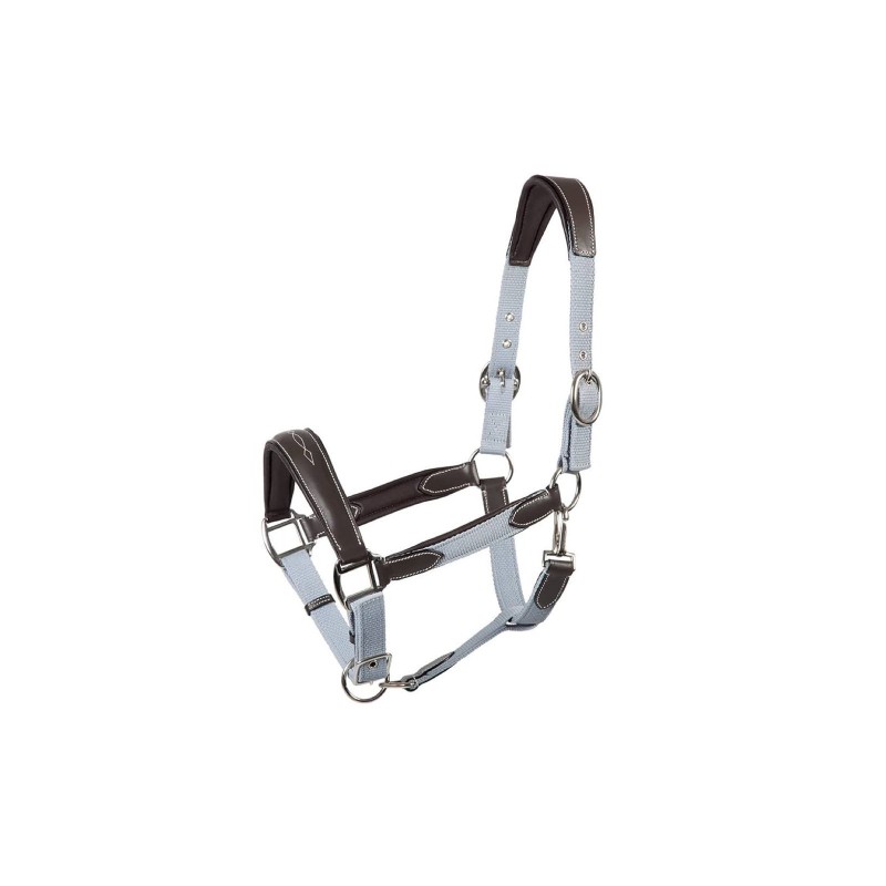Leather & Nylon Halter